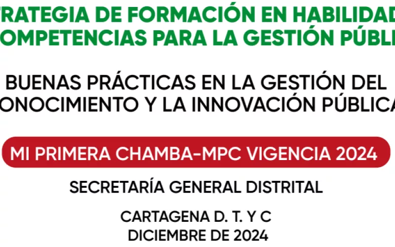 Buenas Prácticas Primera Chamba